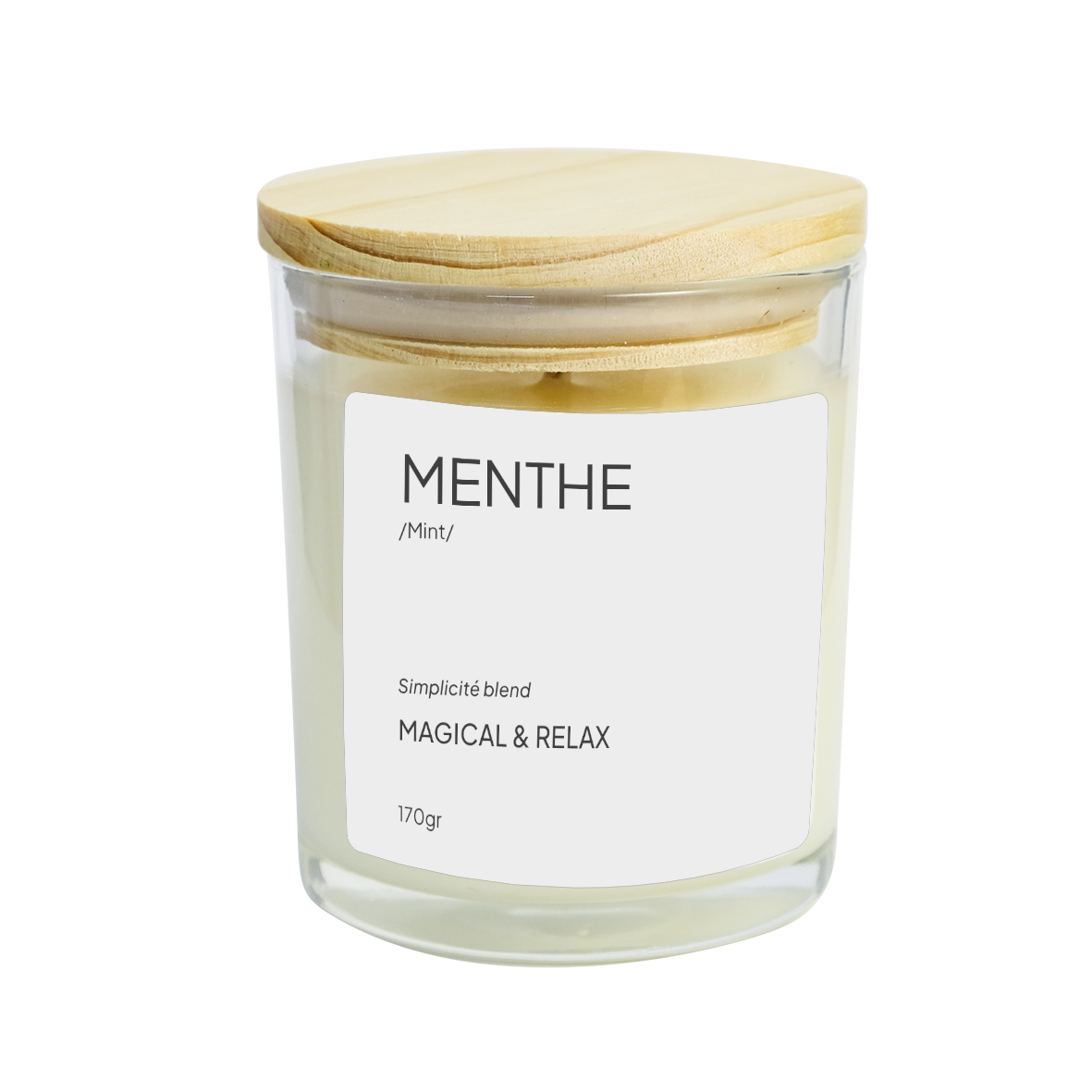 Nến Simplicité blend Menthe 