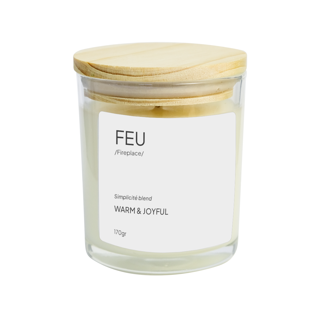  Candle Simplicité blend Feu 